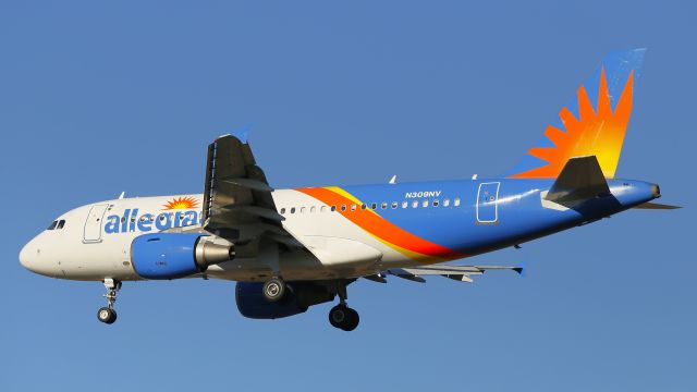 Airbus A319 (N309NV)