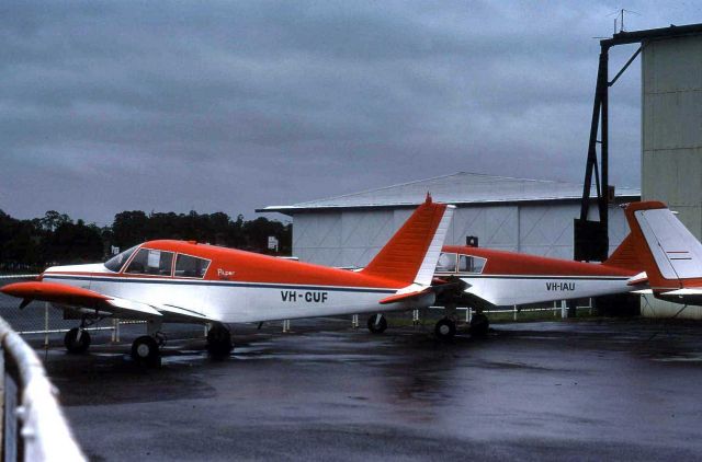 Piper Cherokee (VH-CUF) - PA28-140 Cherokee VH-CUF at Bankstown Airport NSW in 1978.