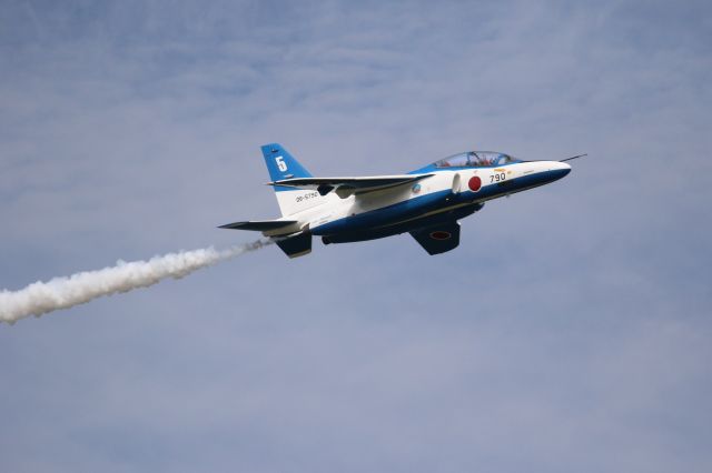 KAWASAKI T-4 (06-5790) - July 22nd 2018:Japan Air-Self Defense Force (JASDF), Blue Impulse.