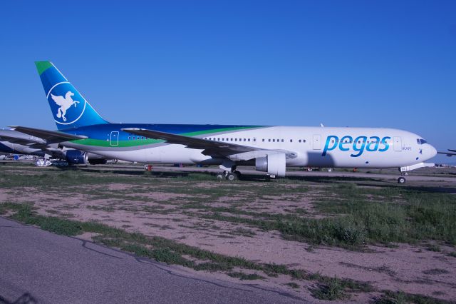 BOEING 767-300 (VP-BOZ) - In storage at Goodyear on February 19th 2020.  Sadly it looks much worse now as its teardown progresses.