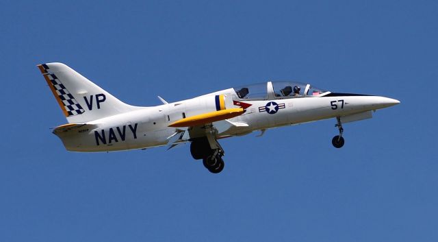 Aero L-39 Albatros (N29VP) - An Aero Vodochody L-39C Albatros departing Northeast Alabama Regional Airport, Gadsden, AL, mid-morning June 11, 2020.