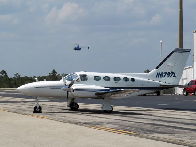 Cessna 421 (N6797L) - A "C" model - very good!