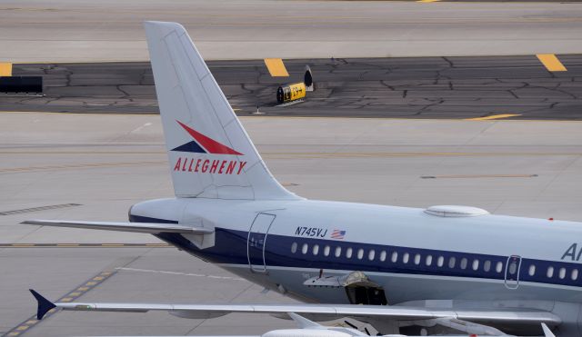 Airbus A319 (N745VJ) - barry m. goldwater terminal 4 N2 alpha 12 18APR20