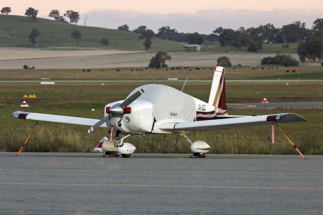 Grumman Tr2 (VH-BGT) - Grumman AA-1B (VH-BGT) at Wagga Wagga Airport.