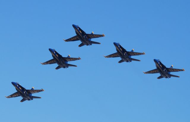 McDonnell Douglas FA-18 Hornet (EGN123AB) - Blue Angels San Francisco Bay Area Fleet Week 2009 (Practice Run Friday) Air Show