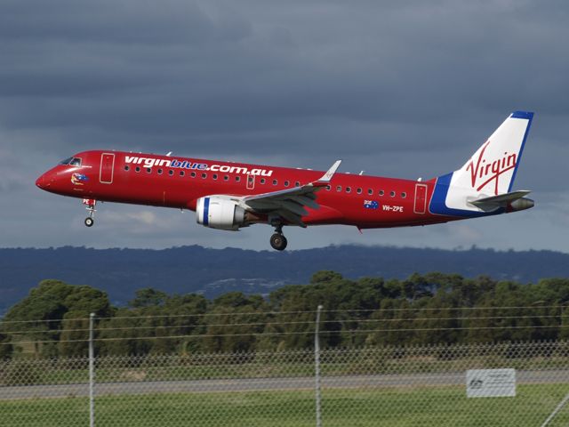 VH-ZPE — - Inbound Adelaide Airport runway 05 10 June 2013