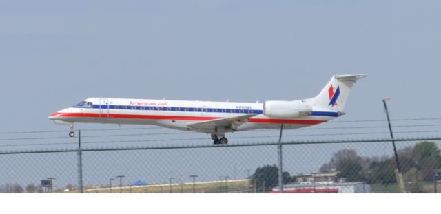 Embraer ERJ-145 (N800AE) - N800AE on Final to Runway 15 KFSD - Sioux Falls 4-17-2012 1020