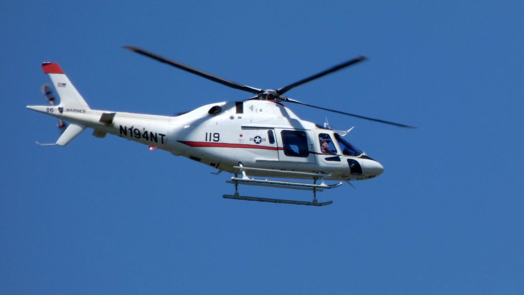 DENEL Koala (N194NT) - Making a low pass is this 2012 AgustaWestland AW119 MKII Rotorcraft in the Spring of 2019.
