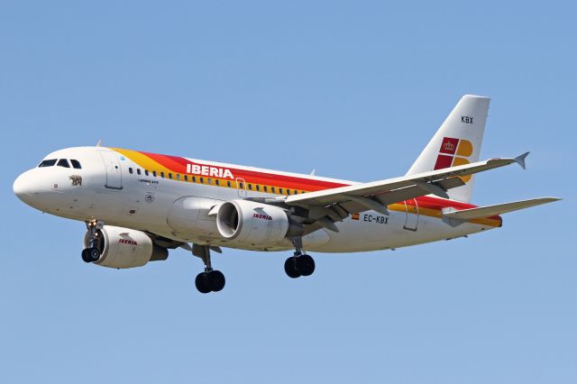 Airbus A319 (EC-KBX)