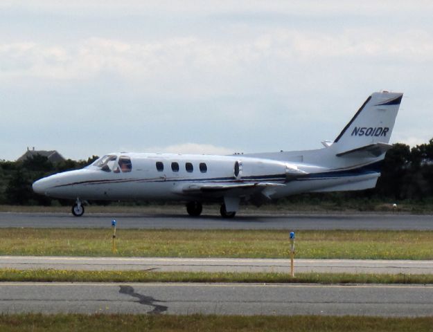 Cessna Citation 1SP (N501DR) - Rollout after a perfect landing in RW06.