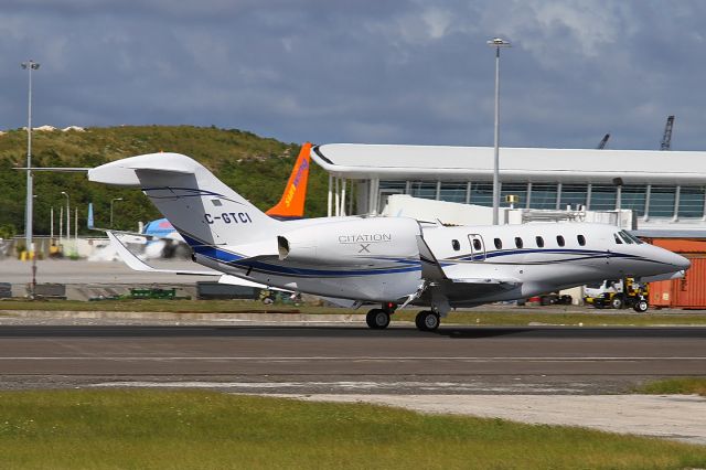 Cessna Citation X (C-GTCI) - date of photo 23-JAN-2014