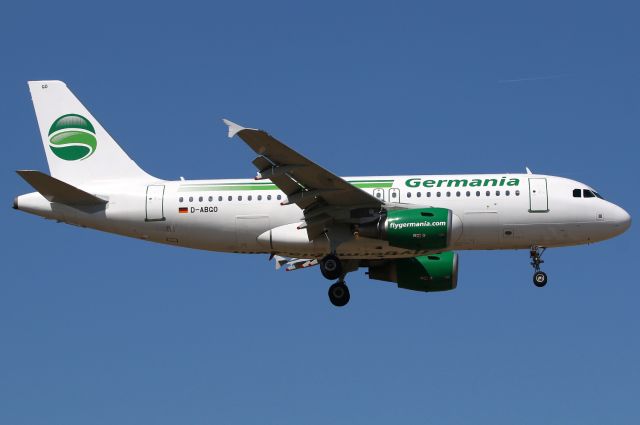 Airbus A319 (D-ABGO)