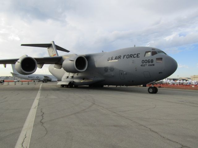 Boeing Globemaster III (94-0068) - On display at KLGB