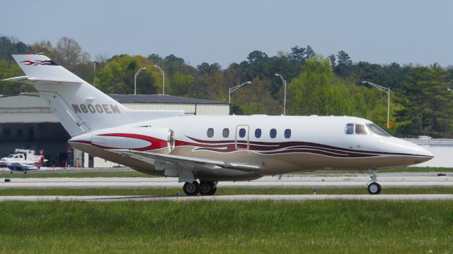 Hawker 800 (N800EM)