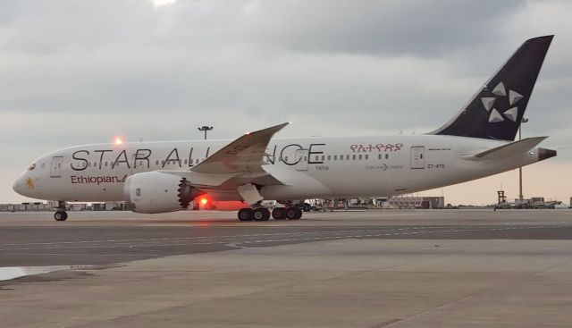 Boeing 787-8 (ET-ATG) - Star Alliance Livery