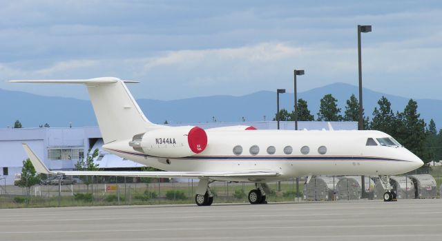 Gulfstream Aerospace Gulfstream IV (N344AA) - Photo credit: George Goebel.  Public domain.