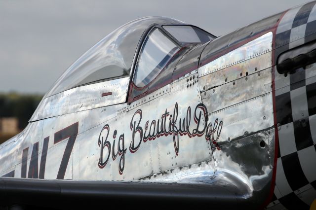— — - P-51 at Flying Legends, Duxford.