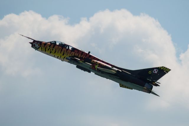 SUKHOI Su-22 (N707) - Polish AF , SU-22M4 - EPPW 13.05.2017