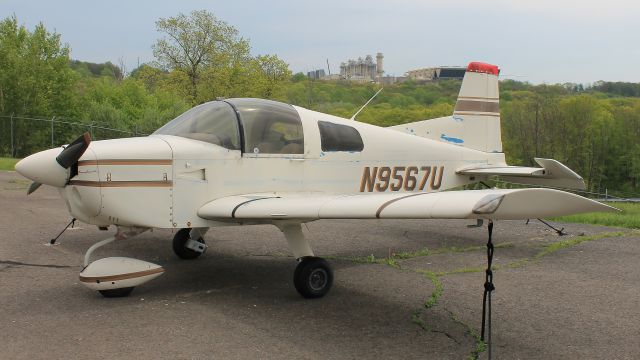 Grumman Tr2 (N9567U) - Tied down at Oxford during the D-Day Squadron Kickoff Week, 17 May 2019.