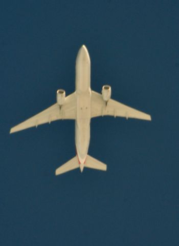 BOEING 777-300 — - American Airlines 79 London Heathrow to Dallas/Fort Worth Intl over Cleveland 36,000 ft, 10-23-14