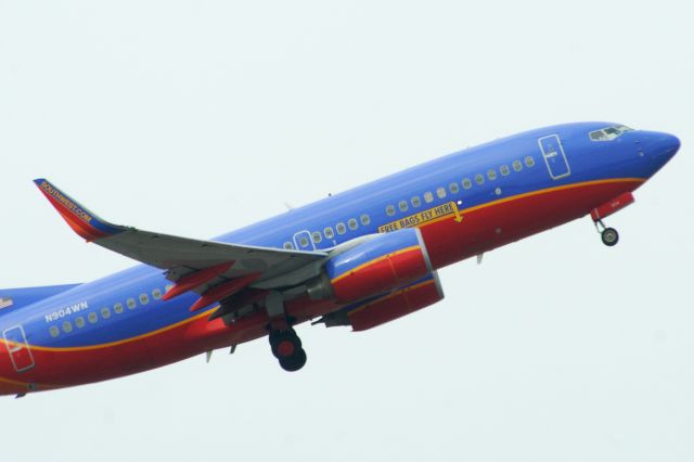 Boeing 737-700 (SWA909) - Southwest comes to South Carolina!