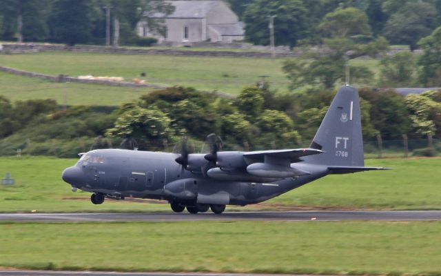 Lockheed C-130 Hercules (12-5768) - king71 usaf hc-130j  combat king II 12-5768 dep shannon 5/6/17.