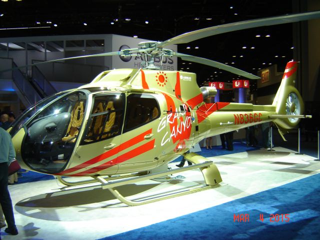 Eurocopter EC-130 (N836GC) - As seen at Heli Expo 2015 Orange County Convention Center Orlando, Florida