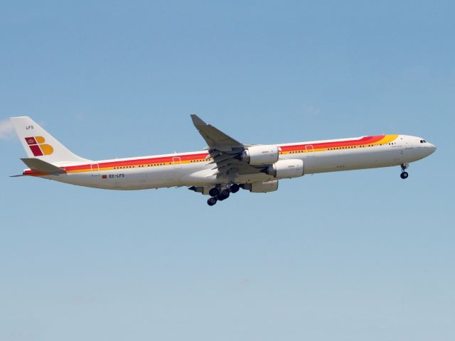 EC-LFS — - An Airbus A340-600 of Spains flag carrier IBERIA.