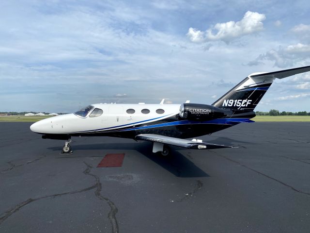 Cessna Citation Mustang (N915CF) - The 3rd aircraft to bear the registration N915CF...