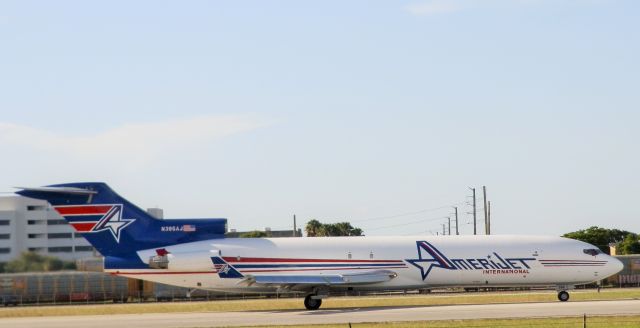 BOEING 727-200 (N395AJ) - The Anatomy Of a takeoff(As depicted by the retrofitted B727-200F Classic"This airliner was the workhorse>For all the airlines "In the World"Production commenced in around 1963"And halted in 1981!The skies were full of them!