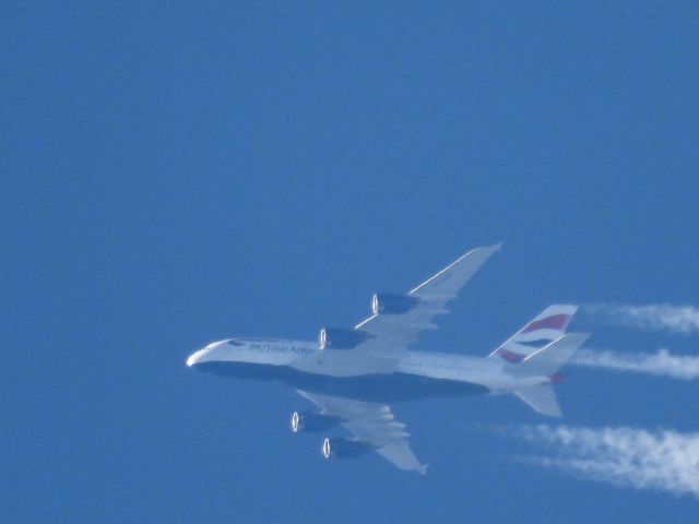 Airbus A380-800 (G-XLED) - BAW31Fbr /LHR-DFWbr /10/18/22