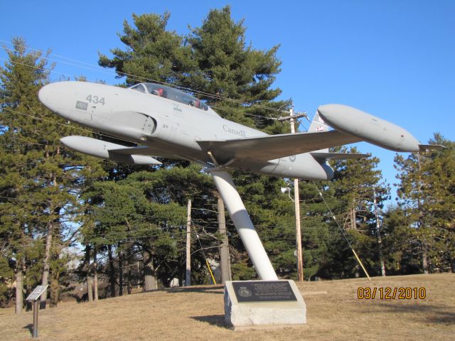 13-3434 — - Mounted near the entrance to 14 Wing Greenwood NS