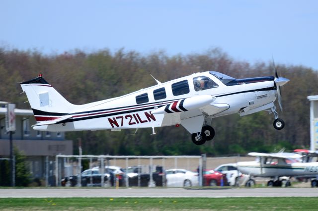 Beechcraft Bonanza (36) (N721LN) - Departing Runway 8