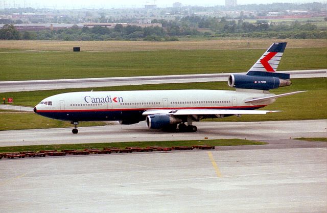 McDonnell Douglas DC-10 (C-FCRB) - Date was 24/05/87 c/n 46940