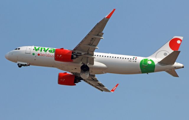 Airbus A320neo (XA-VIM) - Viva Aerobus / Airbus A320-271N / MSN 8528 / XA-VIM / MMMX 03/2021