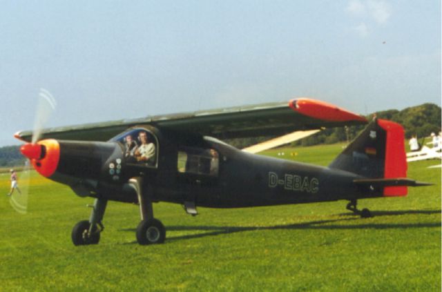 Dornier Fpl53 (D-EBAC) - At the Aeroclub Gelnhausen (EDFG), Germany