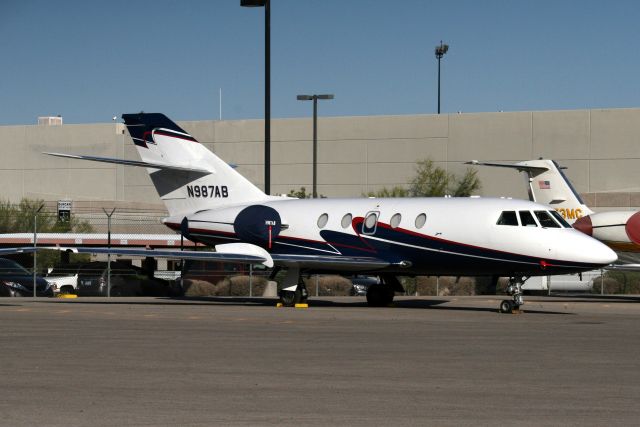 Dassault Falcon 20 (N987AB) - 07-Apr-14
