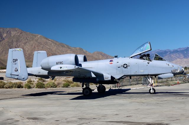 Fairchild-Republic Thunderbolt 2 (AFR147) - A10 visit to Palm Springs Air Museum, CA