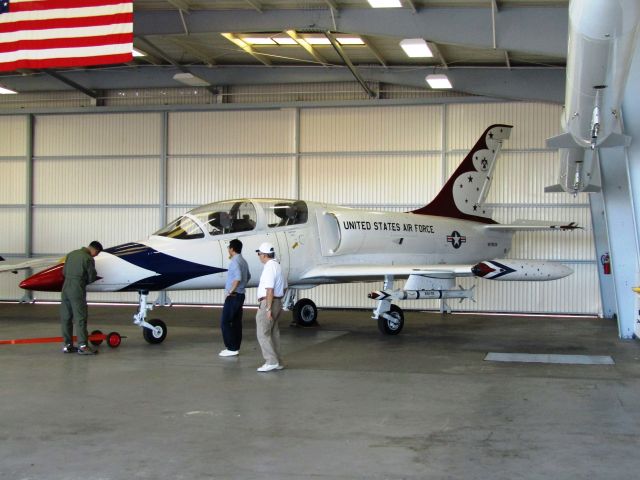 Aero L-39 Albatros (N178CW) - In the hangar