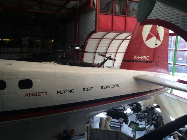 Short Sandringham (VH-BRC) - Ansett flying boat srevices