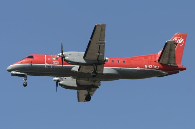 Saab 340 (N433XJ) - March 14, 2009 - arrived Detroit