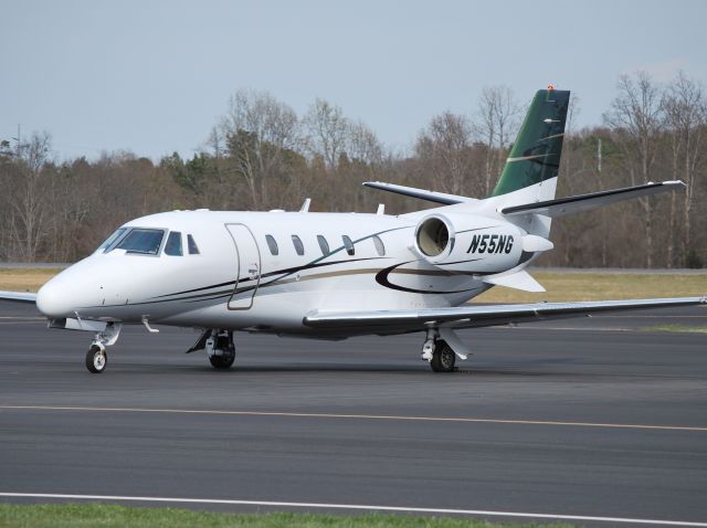 Cessna Citation Excel/XLS (N55NG) - BIGDADDY AVIATION LLC at KJQF - 3/29/13