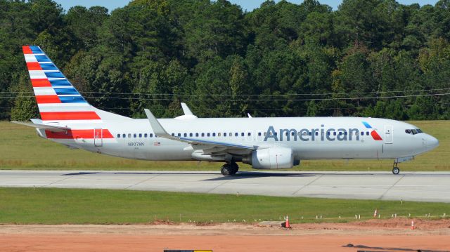 Boeing 737-800 (N907AN) - 10/22/21