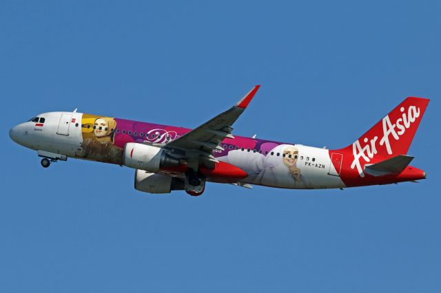 Airbus A320 (PK-AZN) - "Shireen Sungkar-Dnas Indonésia" livery