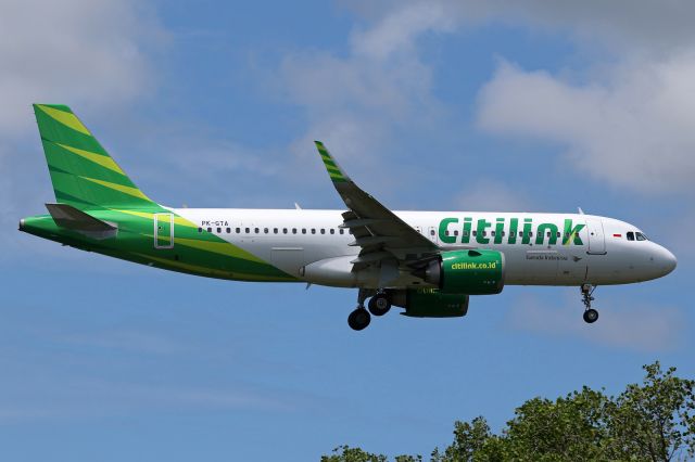 Airbus A320neo (PK-GTA)