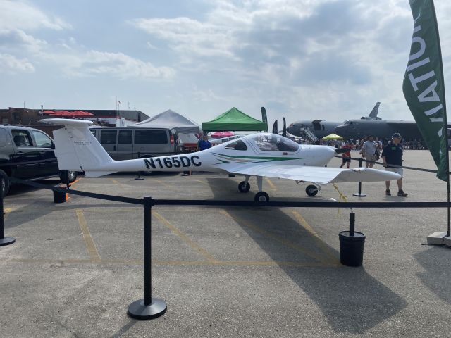 Diamond DA-20 (N165DC) - Date Taken: Saturday, June 22, 2024br /br /From the 2024 Dayton Air Show, starring the U.S. Navy Blue Angels!