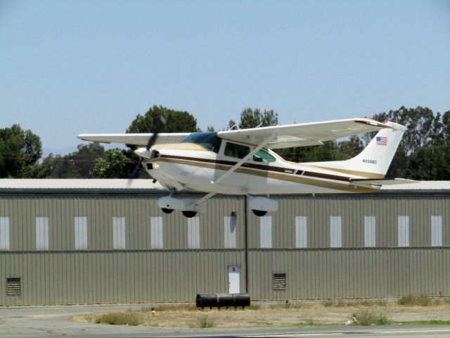 Cessna Skylane (N535DC) - Taking off RWY 24