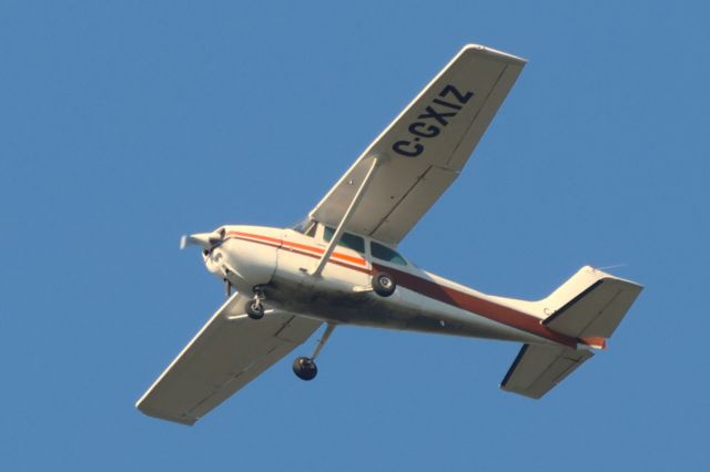 Cessna Skyhawk (C-GXIZ) - C-GXIZ Cessna Skyhawk 172-N ALM par AVION INC Survolant la ville de Lavaltrie QC. le 01-07-2024 à 17:26
