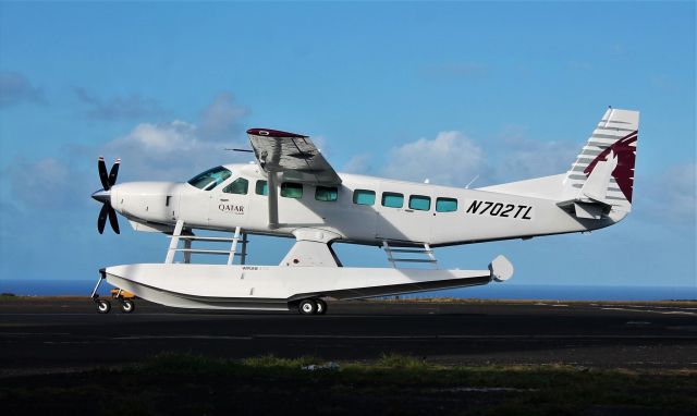 Cessna Caravan (N702TL) - 2023-03-20 (future A7-SEA) https://www.facebook.com/aeroportosantamaria