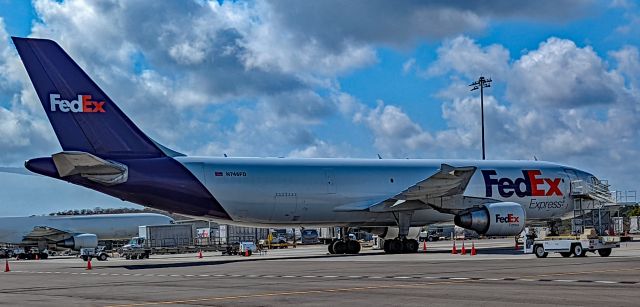 Airbus A300F4-600 (N746FD) - N746FD Fedex Airbus A300B4-622R (F) C/N 688 "Lucy" - Southwest Florida International Airport (KRSW)br /Fort Myers, Floridabr /Photo: Deborah Del Coro br /February 18, 2022br /(TDelCoro)